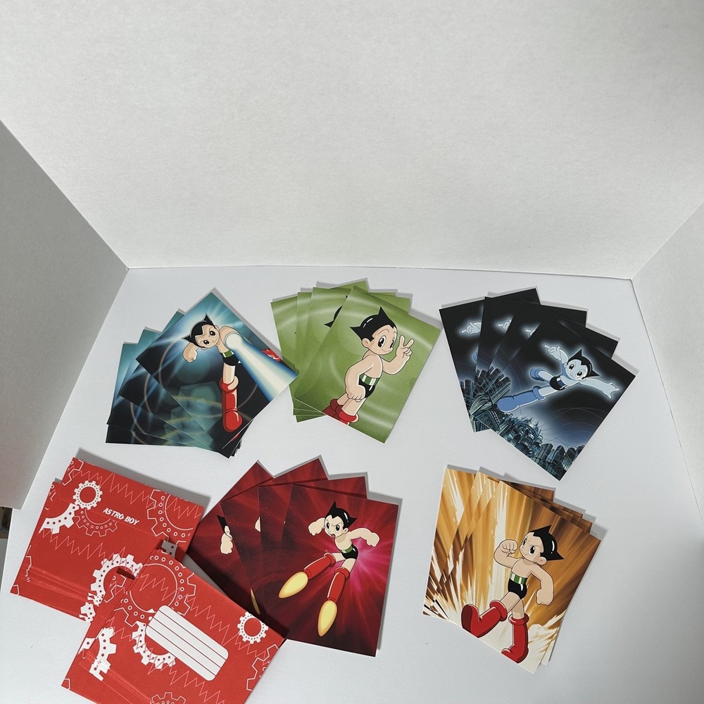Y2K 2004 Astro Boy Japanese Anime Boxed Greeting Cards Birthday Invites